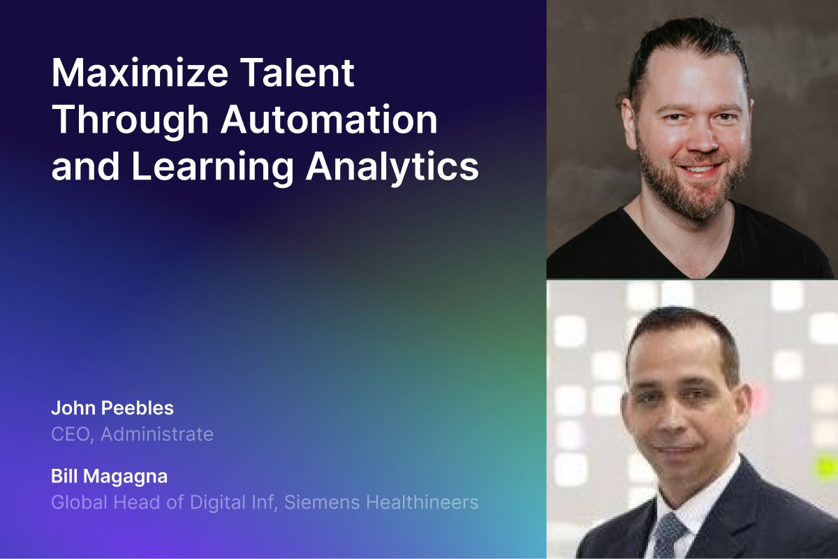 How Enterprise Training Operations Can Maximize Talent Through Automation and Learning Analytics