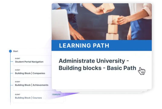 Learning Path: Administrate University - Building Blocks - Basic Path