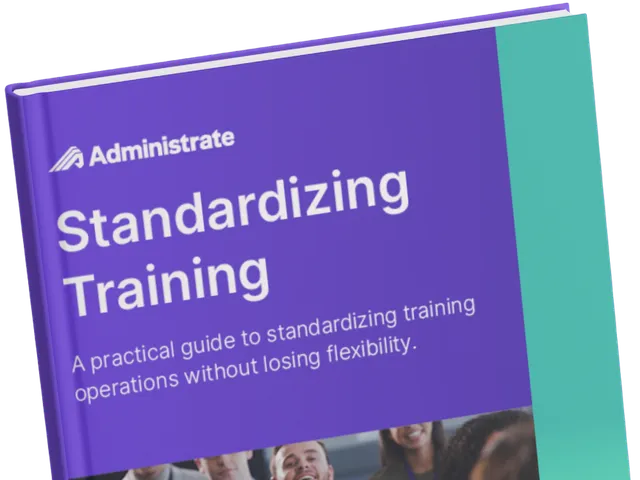 Standardize Training guidebook cover