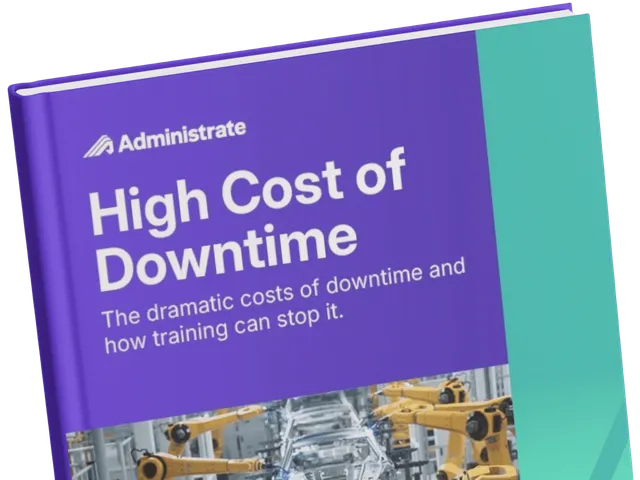 High Cost of Downtime guidebook cover.