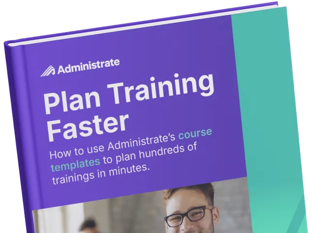 Plan Training Faster guide cover.