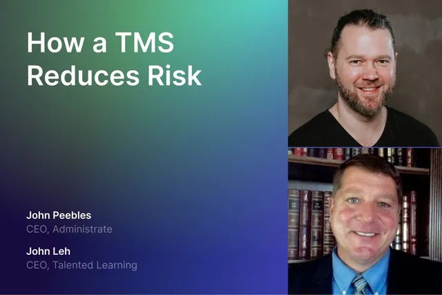 How a TMS Reduces Risk