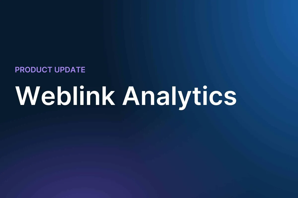weblink analytics graphic image