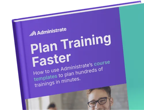 Plan Training Faster guide cover.