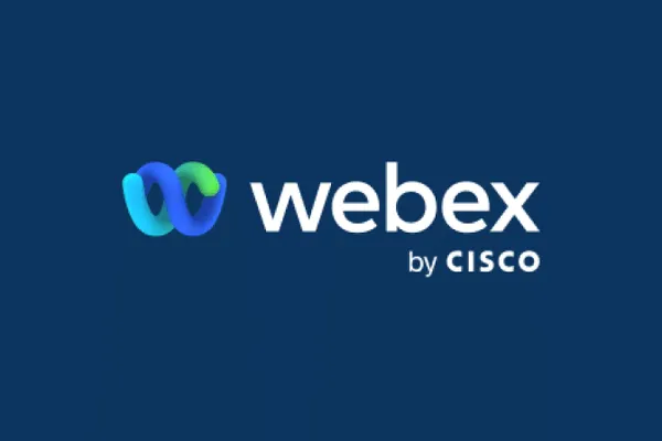 Webex by Cisco logo.