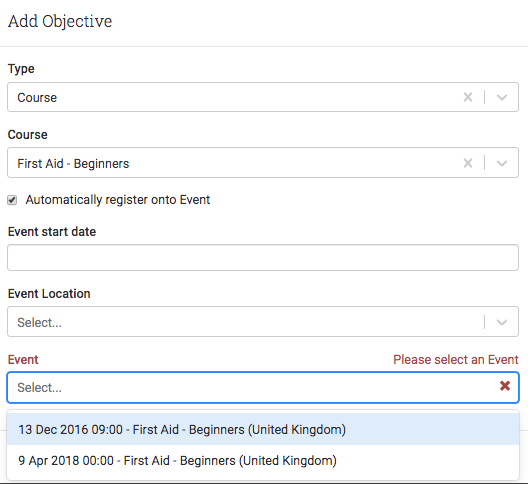 Private Learning Path configuration