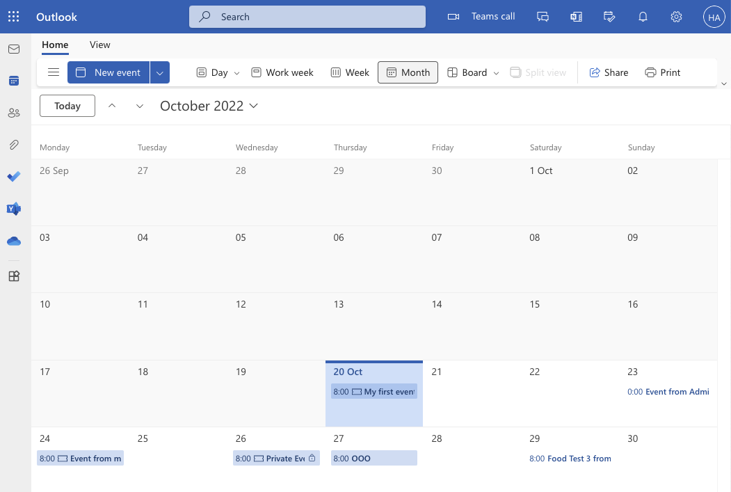 Calendar sync scheduled sync log