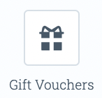 Control Panel Gift Voucher access
