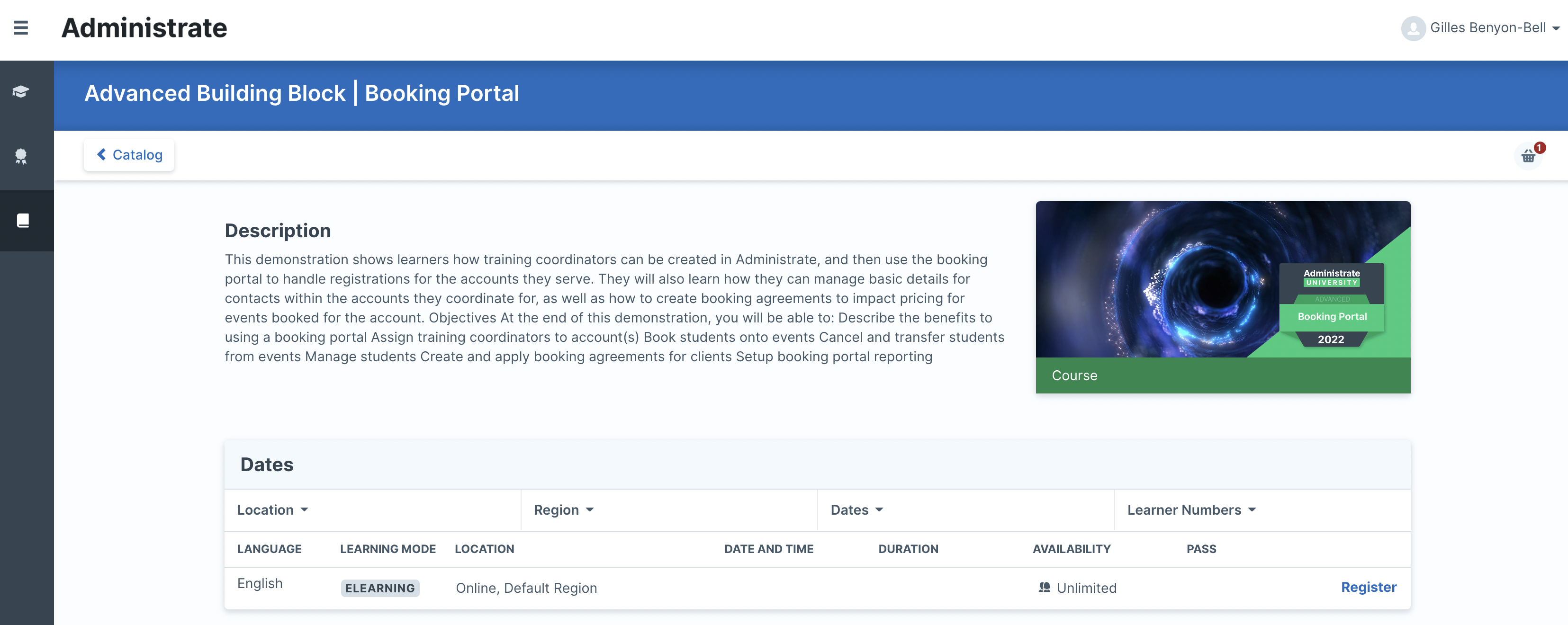 Checkout payment method: Training Tokens