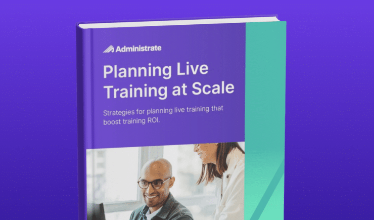 Cover of Planning Training at Scale guide.