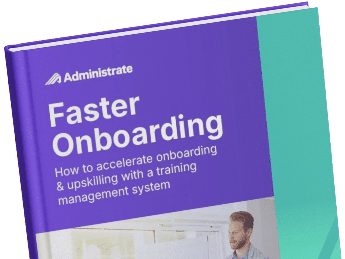 Cover of Faster Onboarding guide.