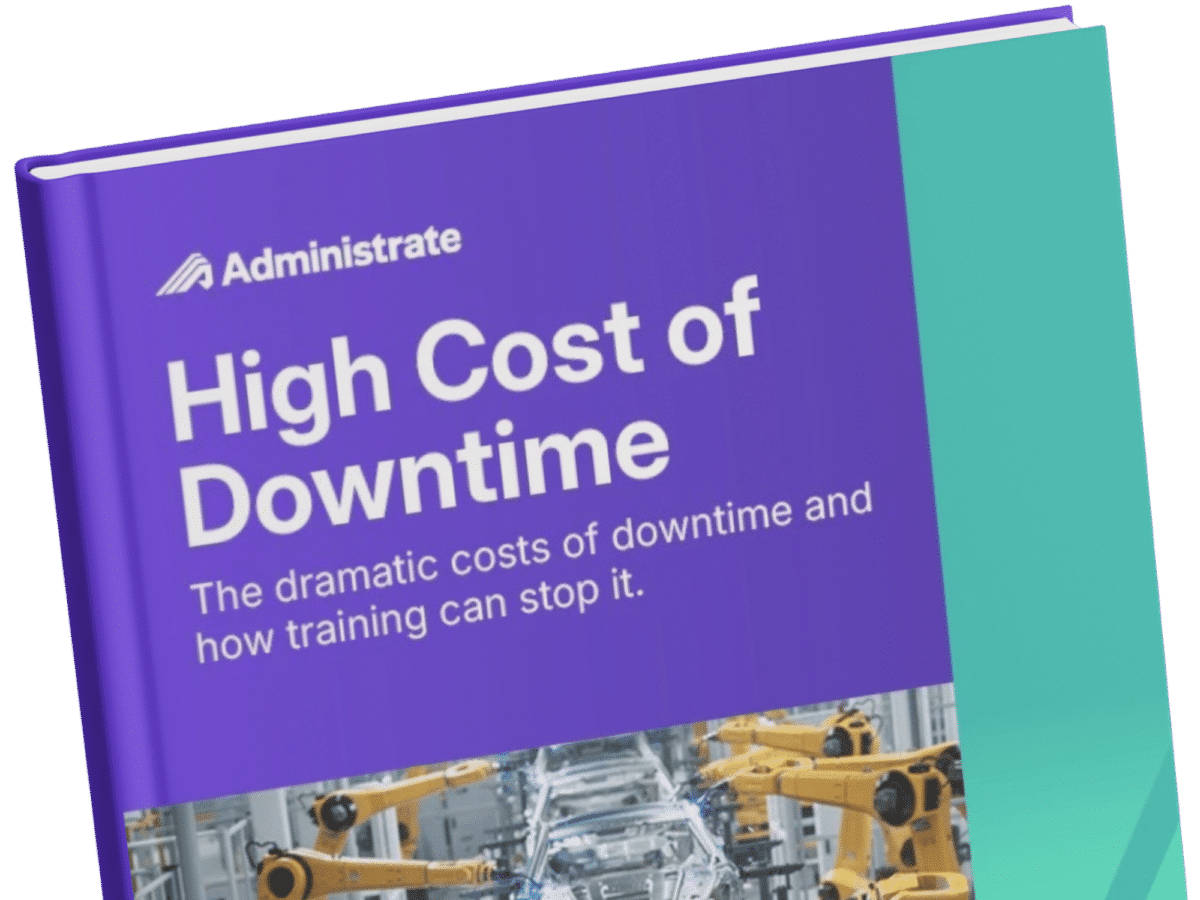 High Cost of Downtime guidebook cover.