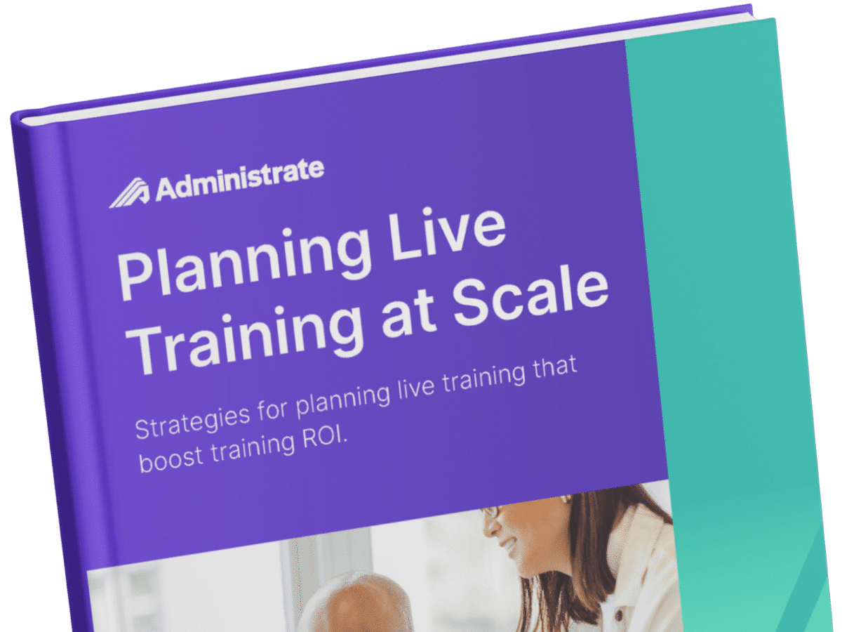 Cover of Planning Training at Scale guide.