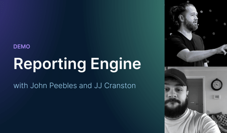 John and JJ discuss how the reporting engine works in Administrate to unlock data driven decision making for training teams, a video title card